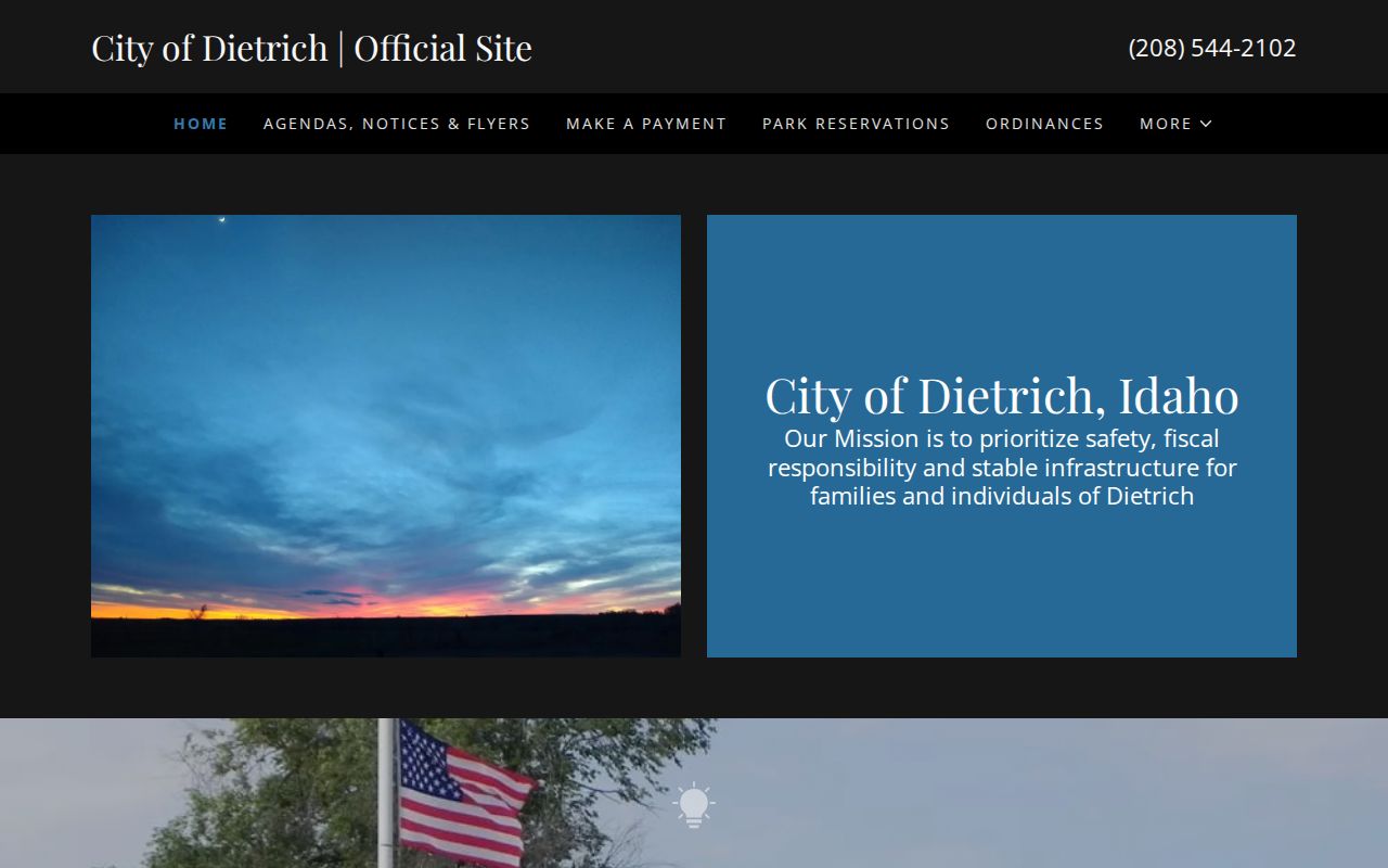Dietrich criminal records context from the official city website